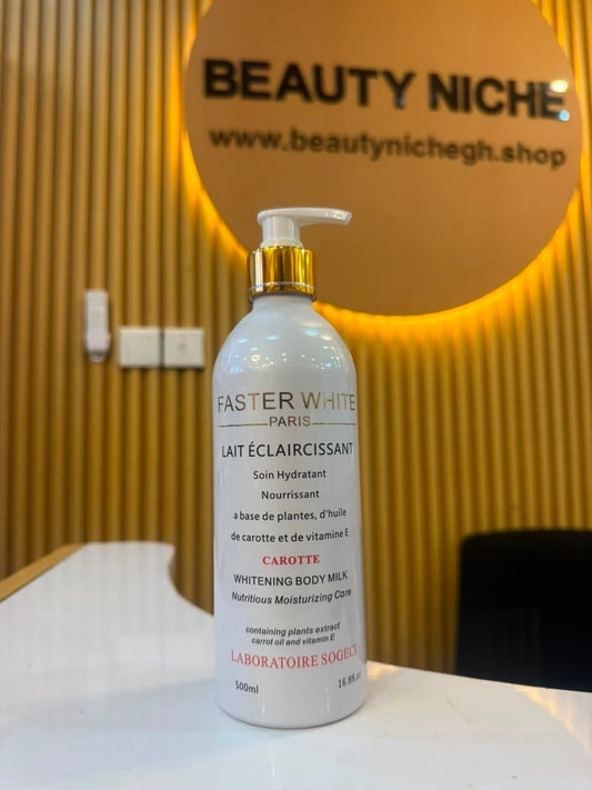 Faster White Carotte Body Milk