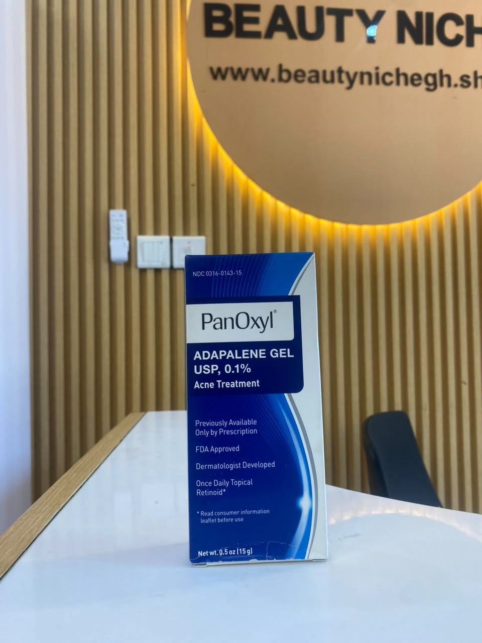 Panoxyl Adapalene Gel USP 0.1% Acne Treatment