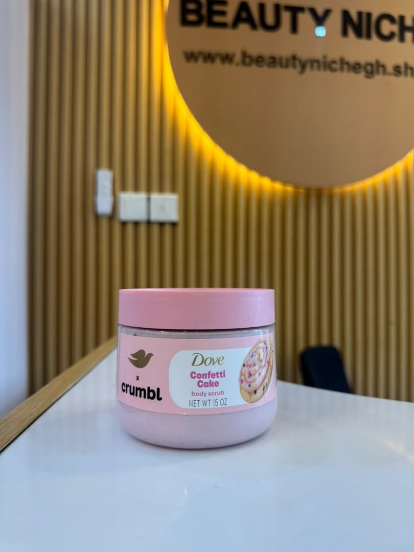 Dove x Crumbl Confetti Cake Body Scrub