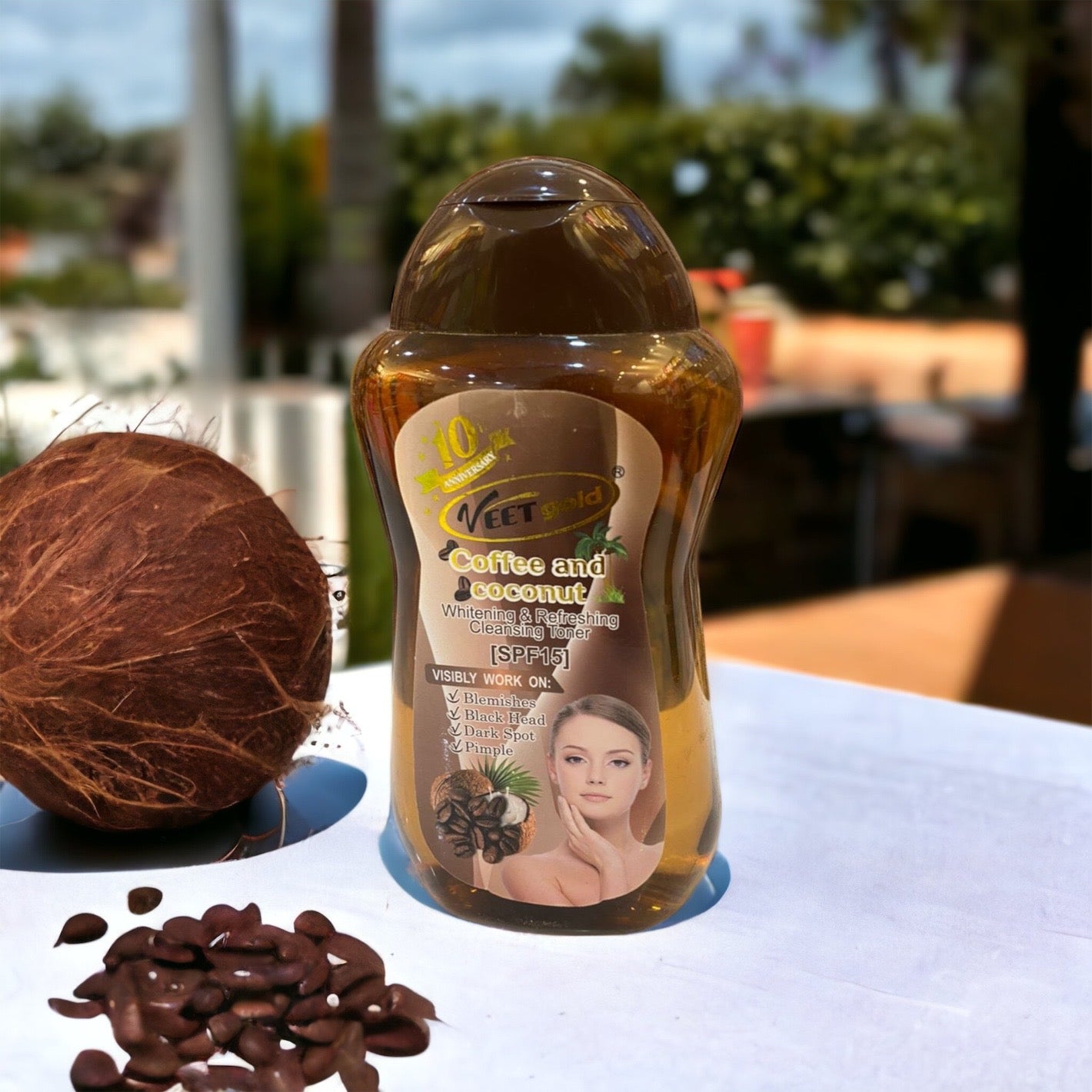 Veetgold Coffee and Coconut Toner