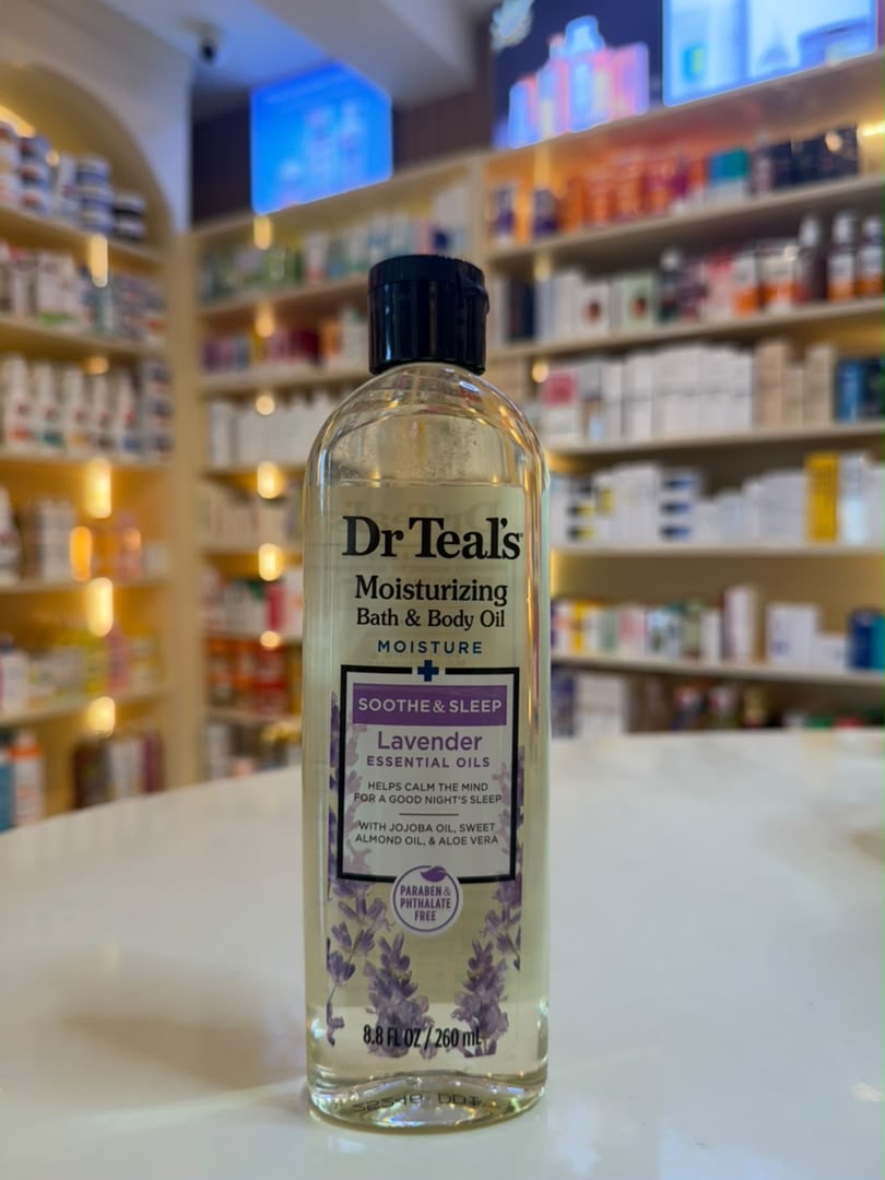 Dr Teal’s Moisturizing Bath & Body Oil – Soothe & Sleep Lavender
