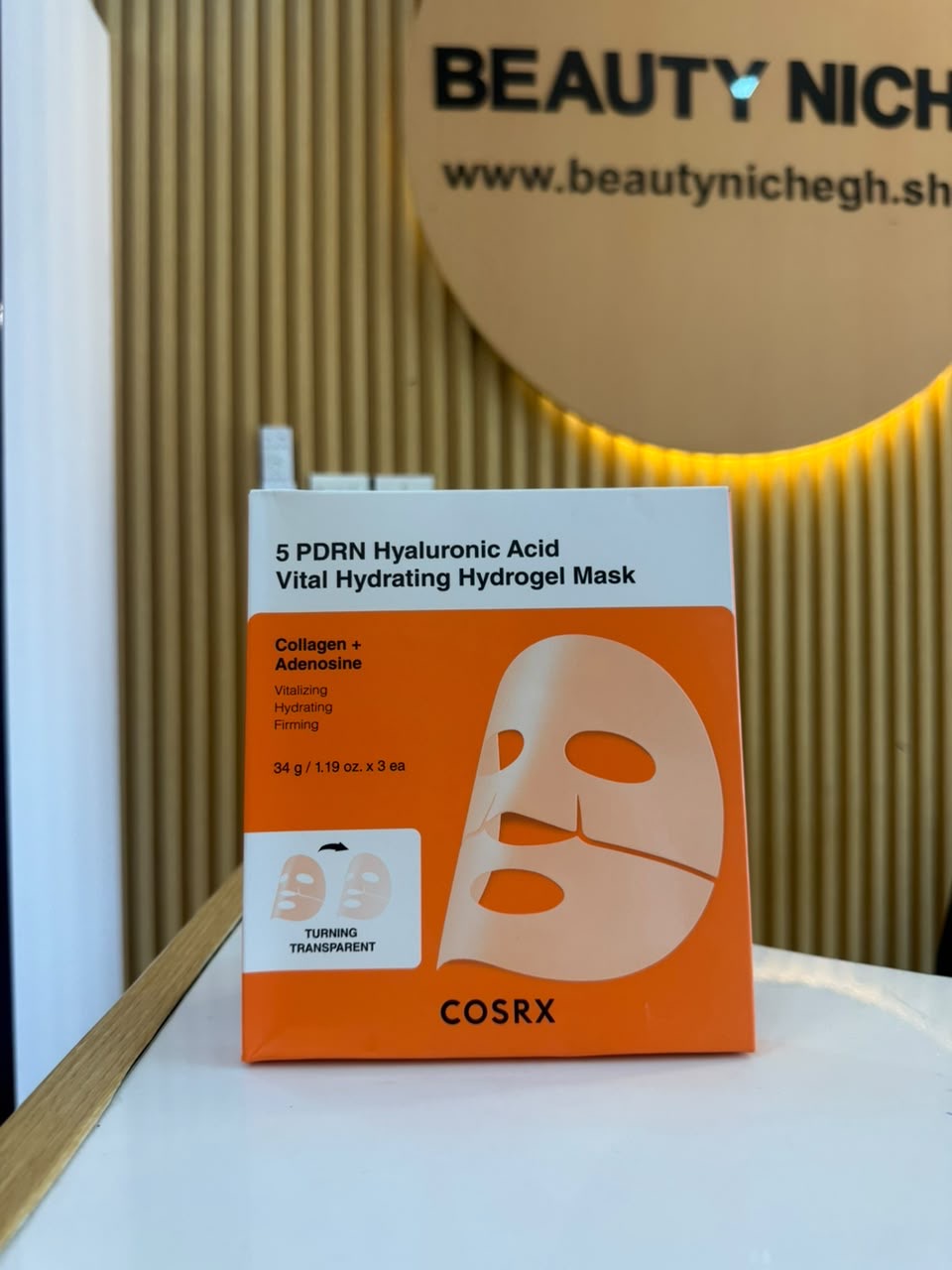 COSRX 5 PDRN Hyaluronic Acid Vital Hydrating Hydrogel Mask