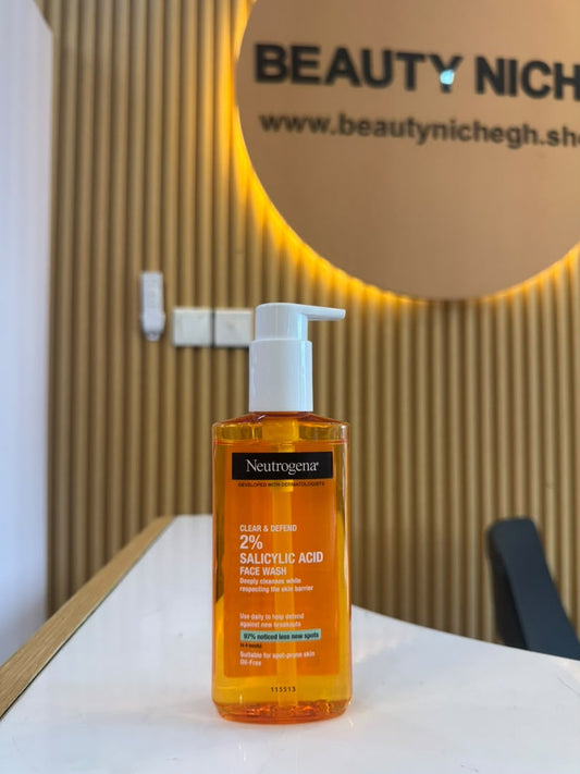 Neutrogena Clear & Defend 2% Salicylic Acid Face Wash
