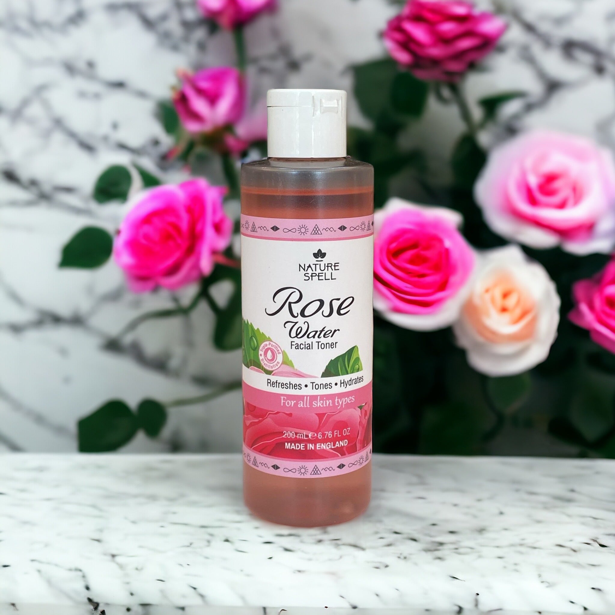 Nature Spell Rose Water Facial Toner – beautynichegh