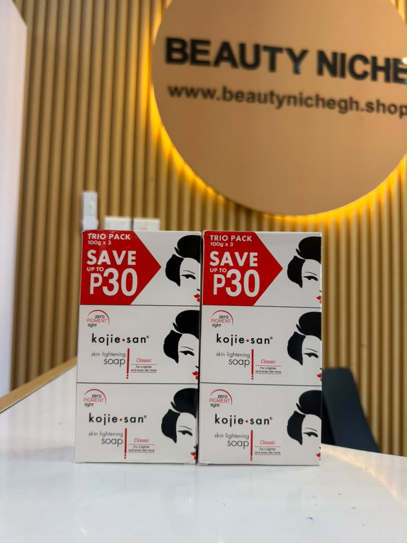 Kojie San Skin Lightening Soap Classic – Trio Pack