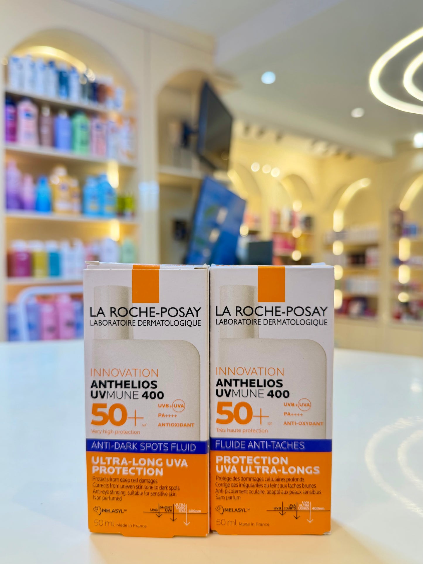 La Roche Posay Anthelios UVMune 400 Invisible Fluid Anti-Dark Spots SPF 50+