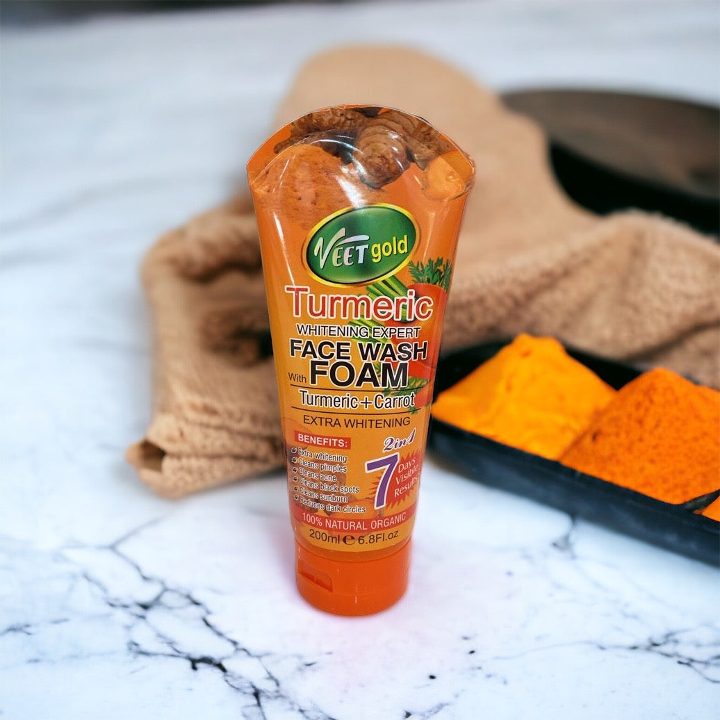 Veetgold Turmeric Facial Wash