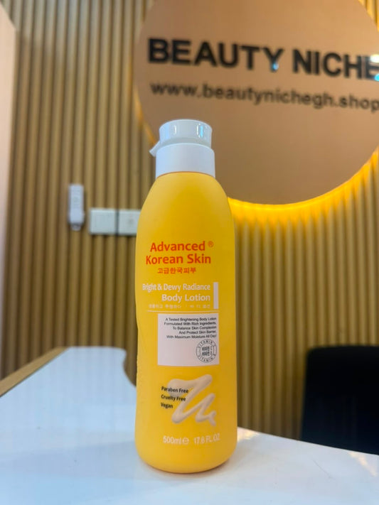 Advanced Korean Skin Bright and Dewy Radiance Body Lotion