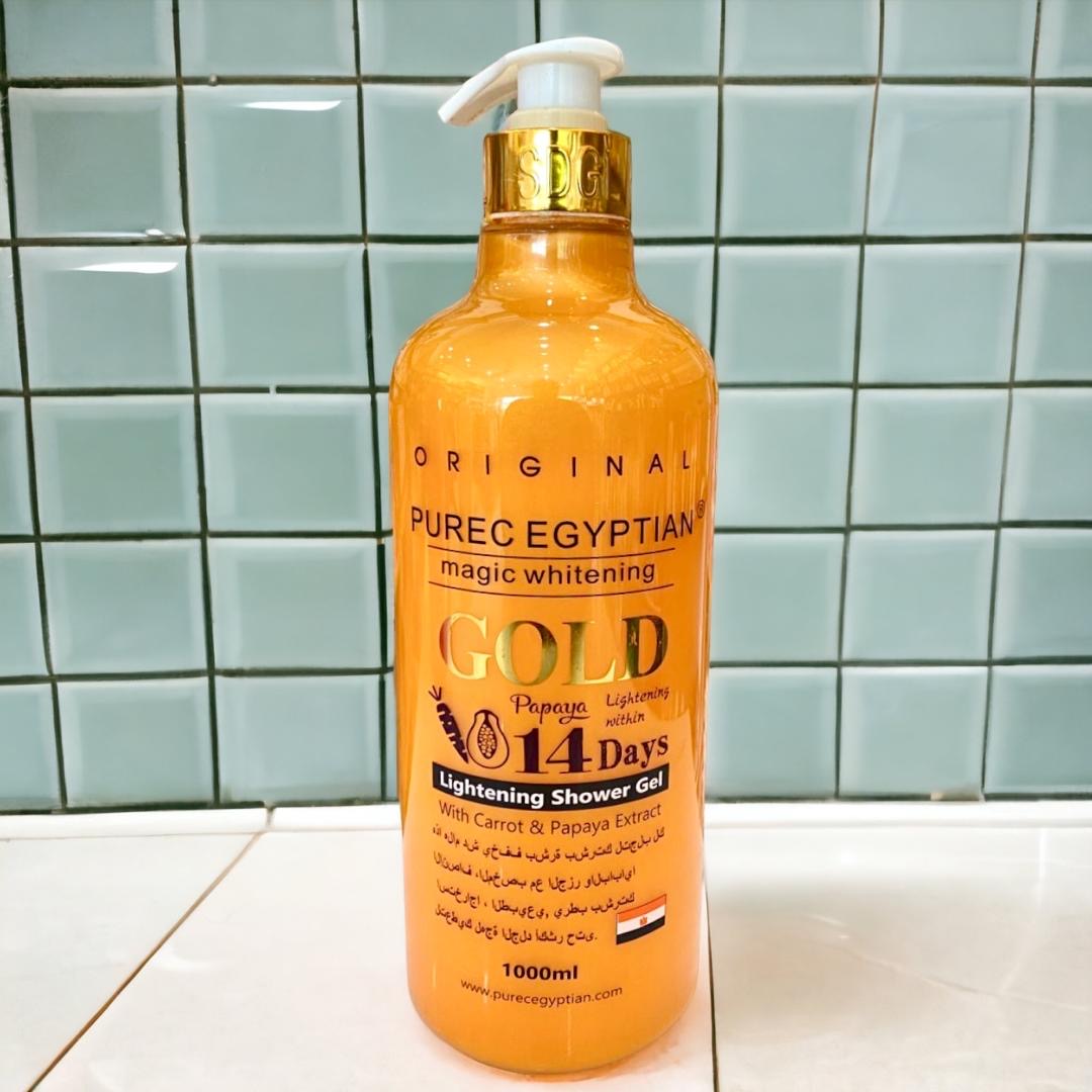 Purec Egyptian Gold Papaya 14days Shower gel