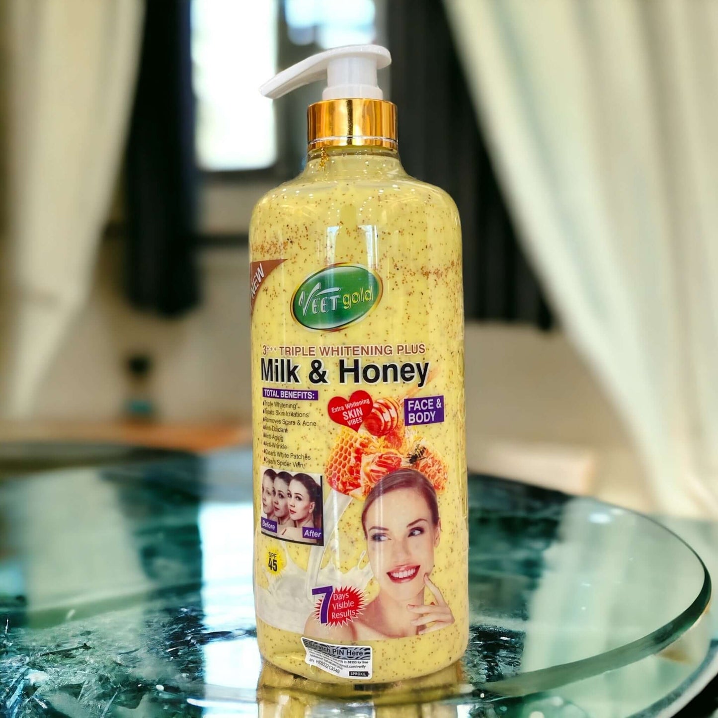 Veetgold Milk and Honey Shower Gel