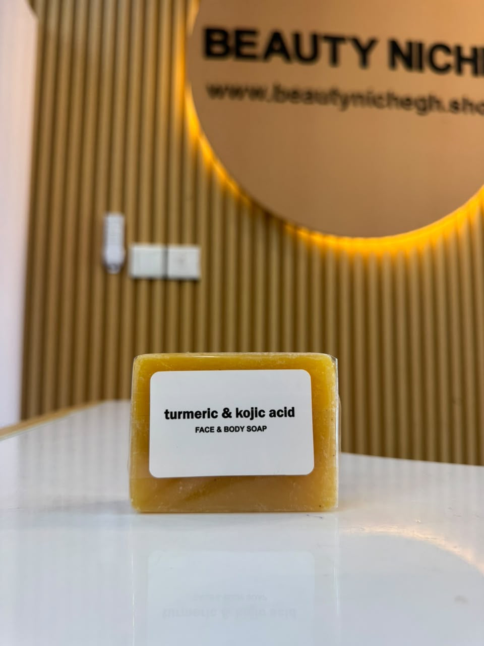 Turmeric and Kojic Acid Face and Body Soap