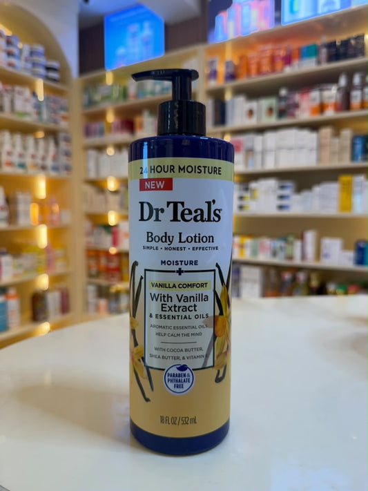 Dr Teal’s Vanilla Comfort Body Lotion with Vanilla Extract & Essential Oils