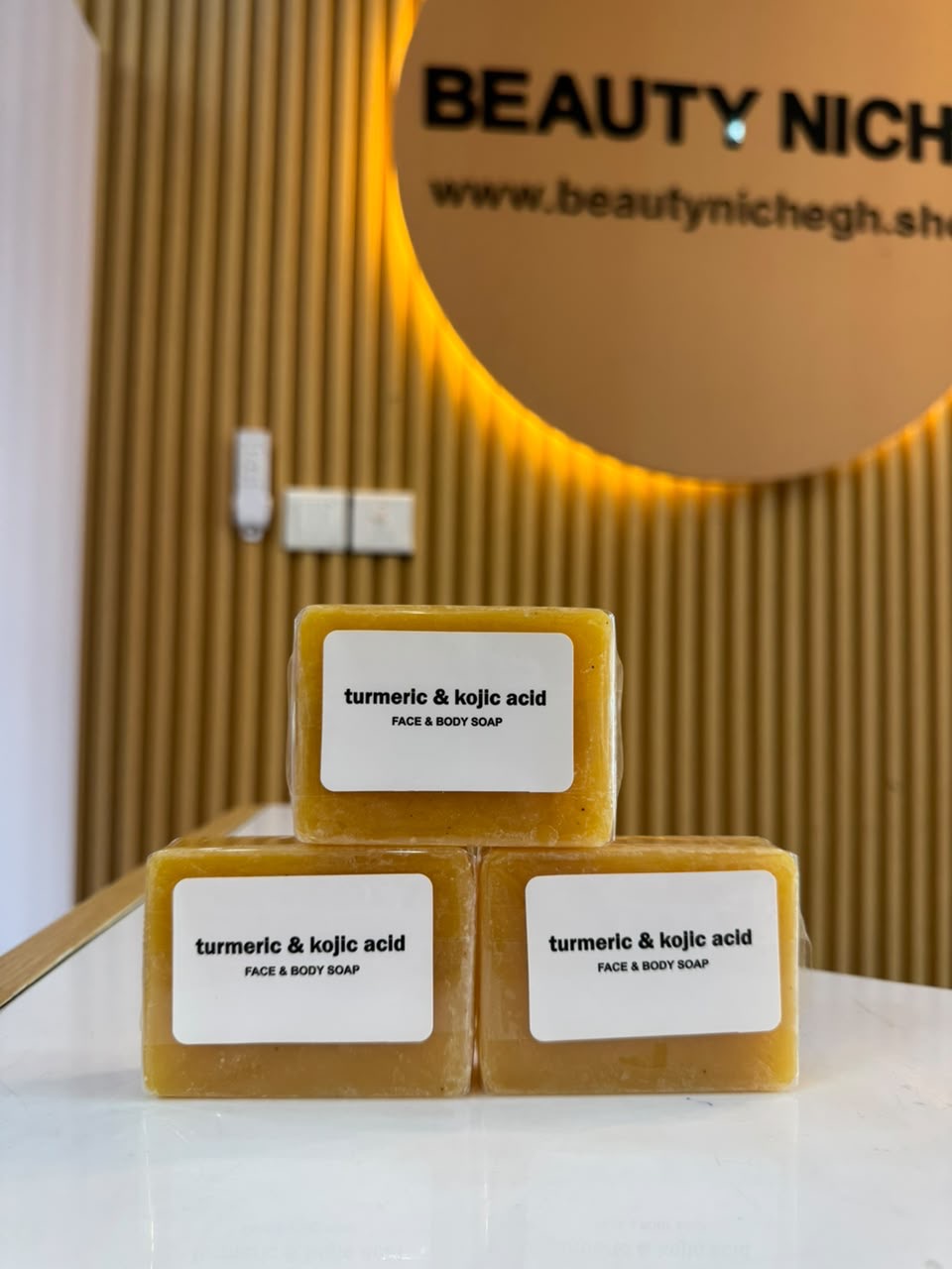 Turmeric and Kojic Acid Face and Body Soap