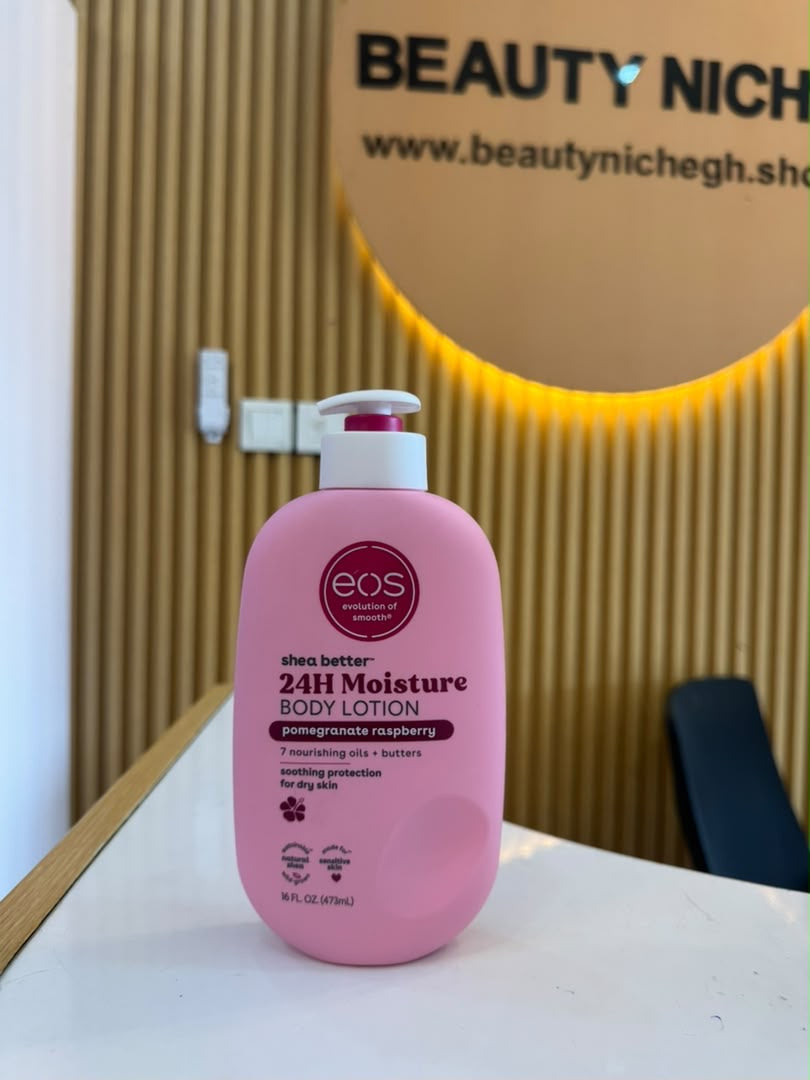 EOS Shea Better™ 24H Moisture Body Lotion – Pomegranate Raspberry