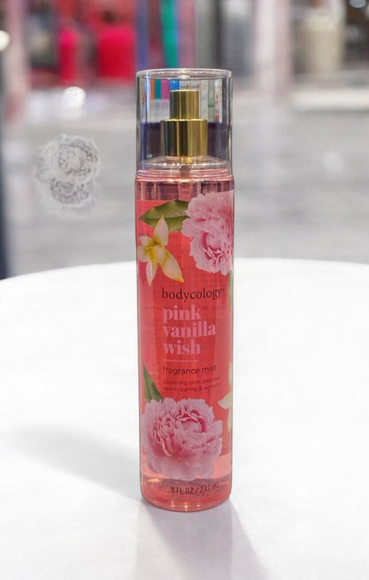 Bodycology Pink Vanilla Wish fragrance mist