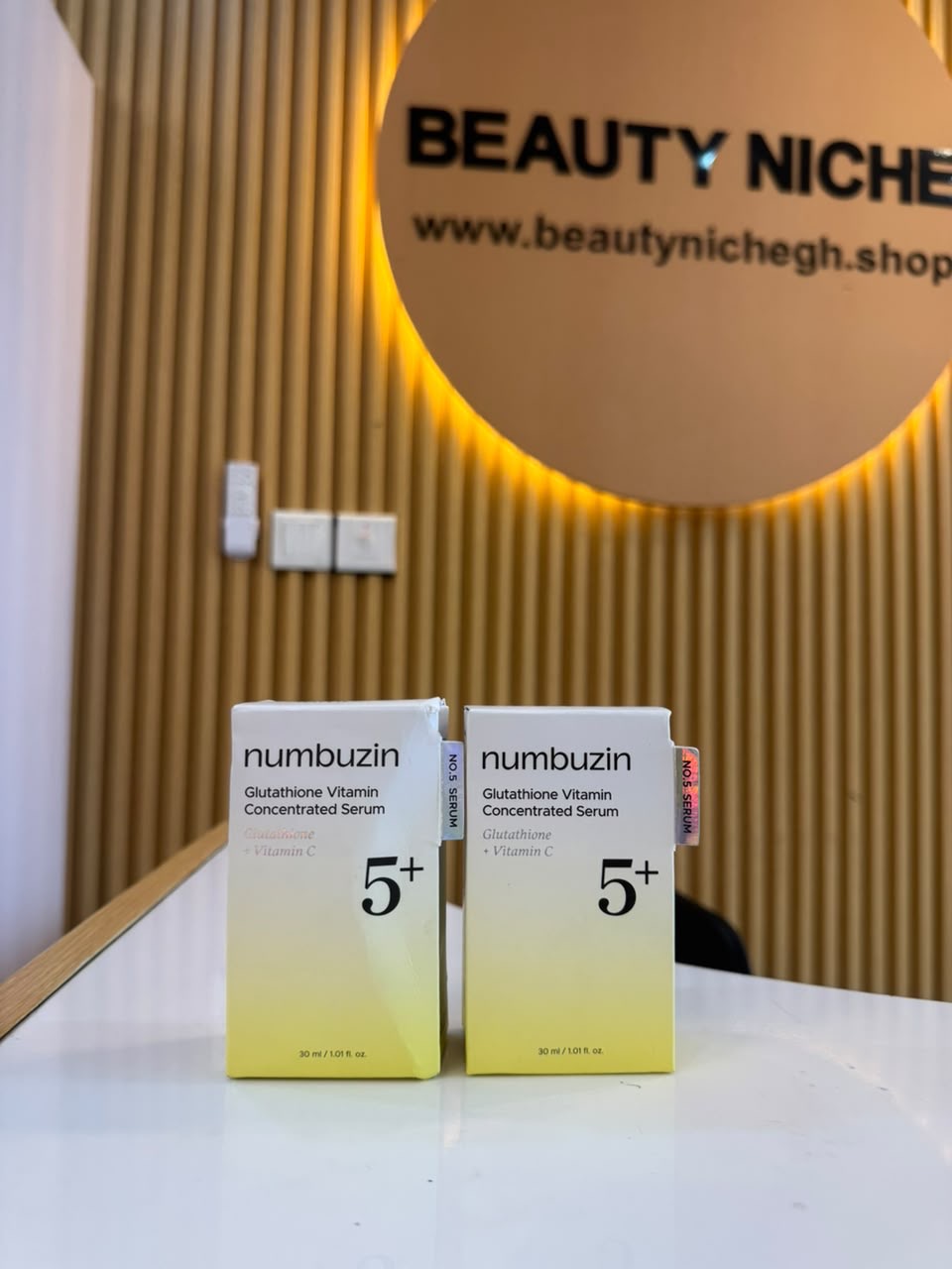 numbuzin No.5+ Glutathione Vitamin Concentrated Serum