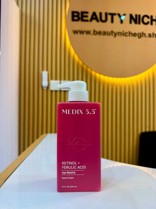 Medix 5.5 Retinol + Ferulic Acid Age Rewind Body Cream