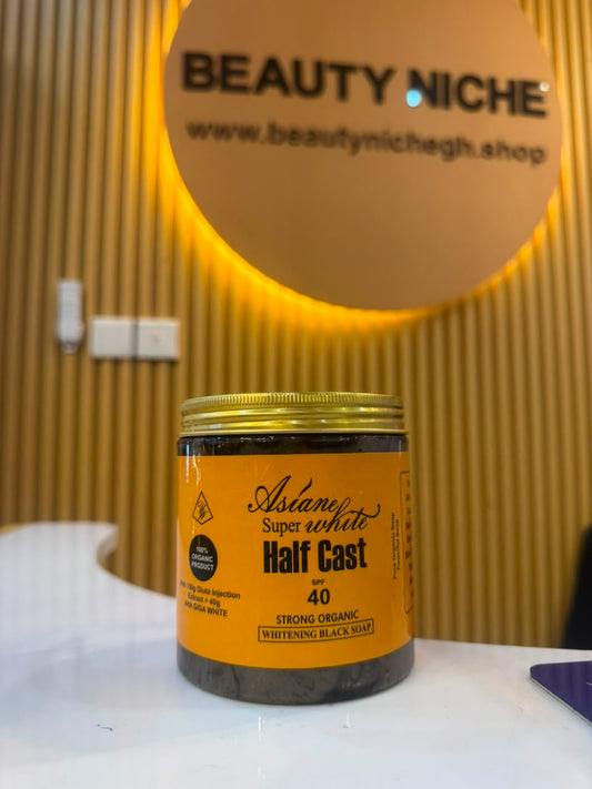 Asian super white half cast black soap