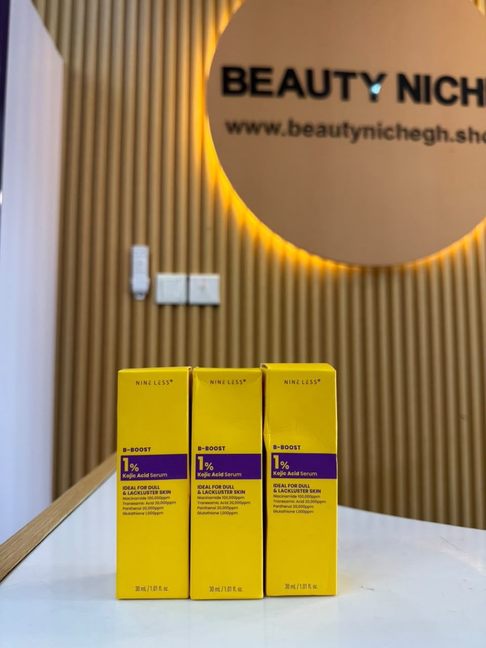 Nineless 1% Kojic Acid serum