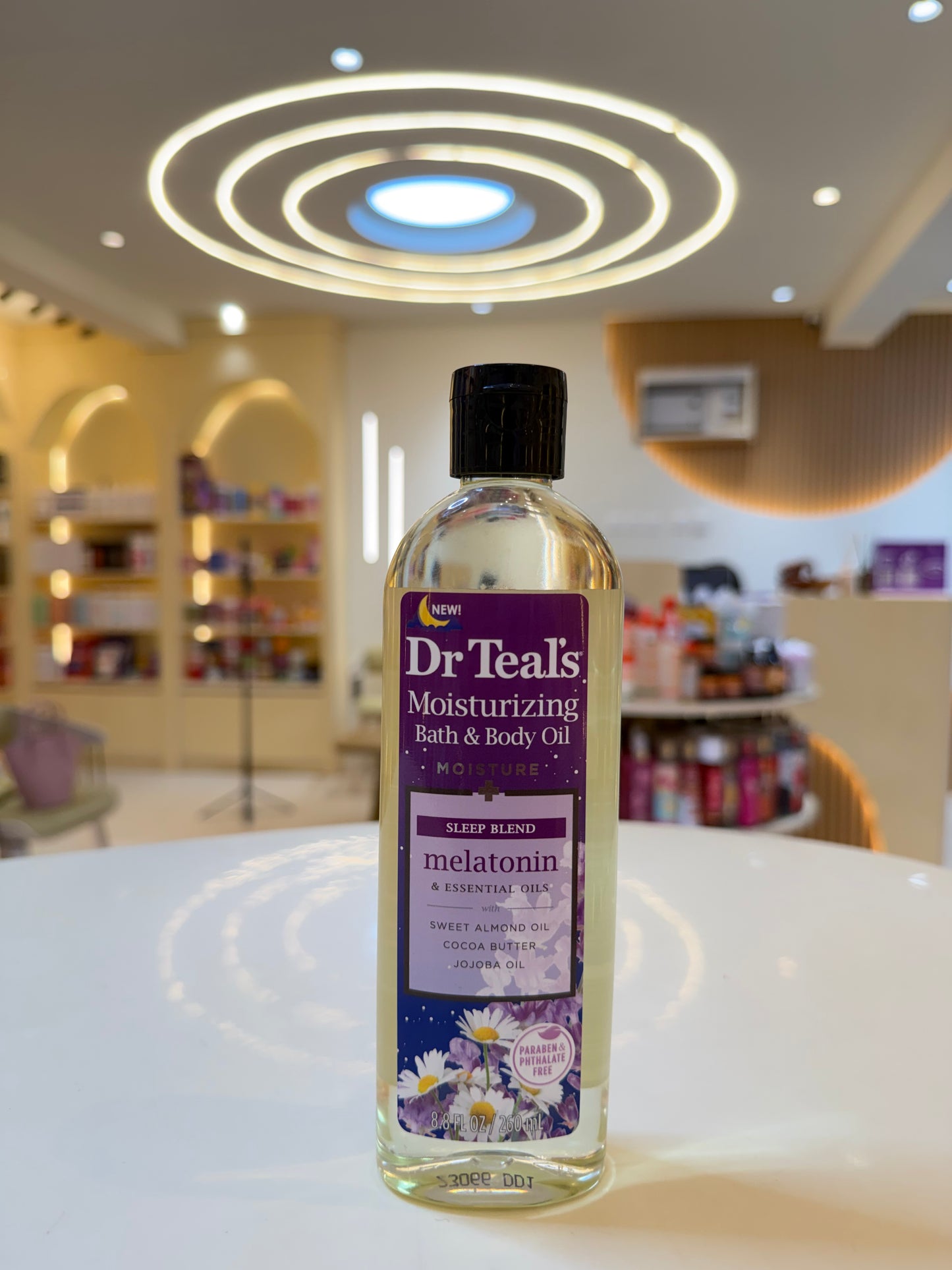 Dr Teal’s Moisturizing Bath & Body Oil – Sleep Blend with Melatonin & Essential Oils