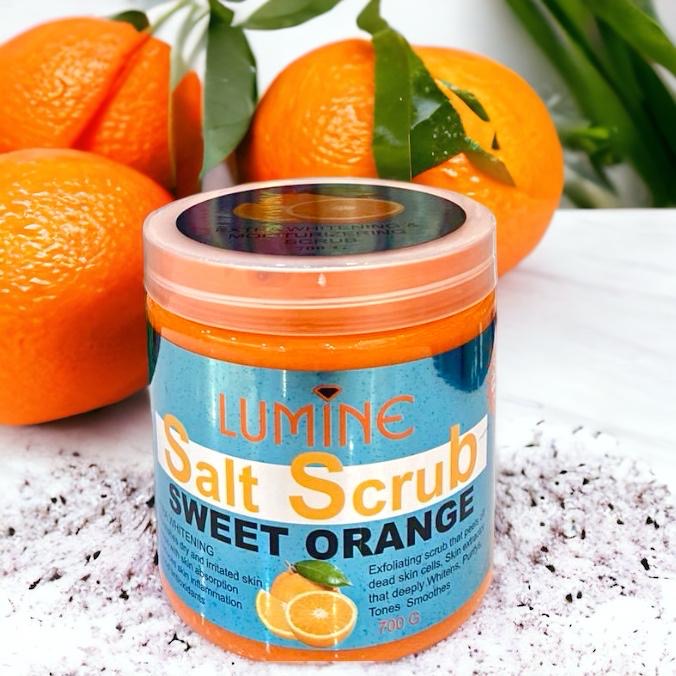 Lumine Sweet Orange Salt Scrub