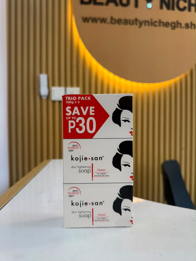 Kojie San Skin Lightening Soap Classic – Trio Pack