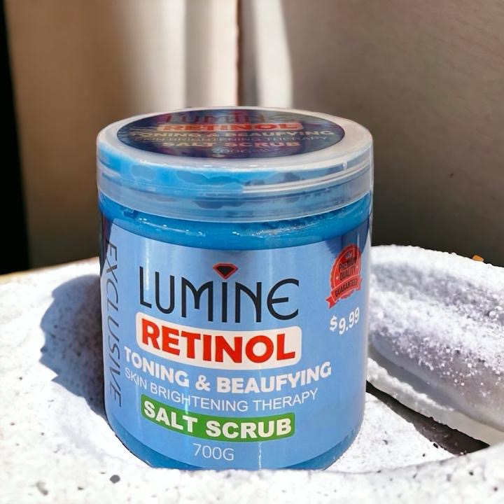 Lumine Retinol Salt Scrub