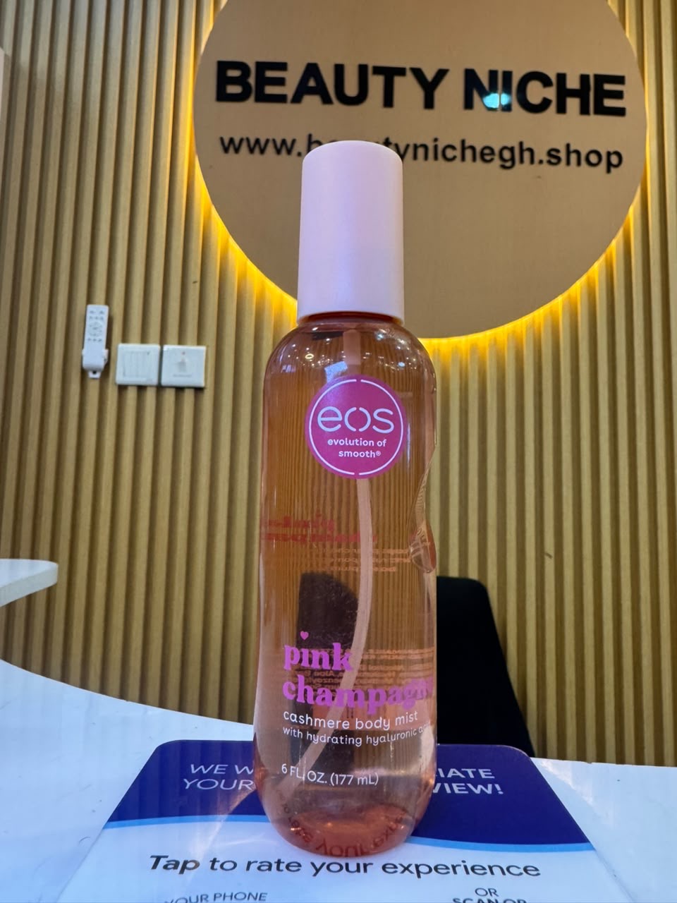EOS Pink Champagne Cashmere Body Mist