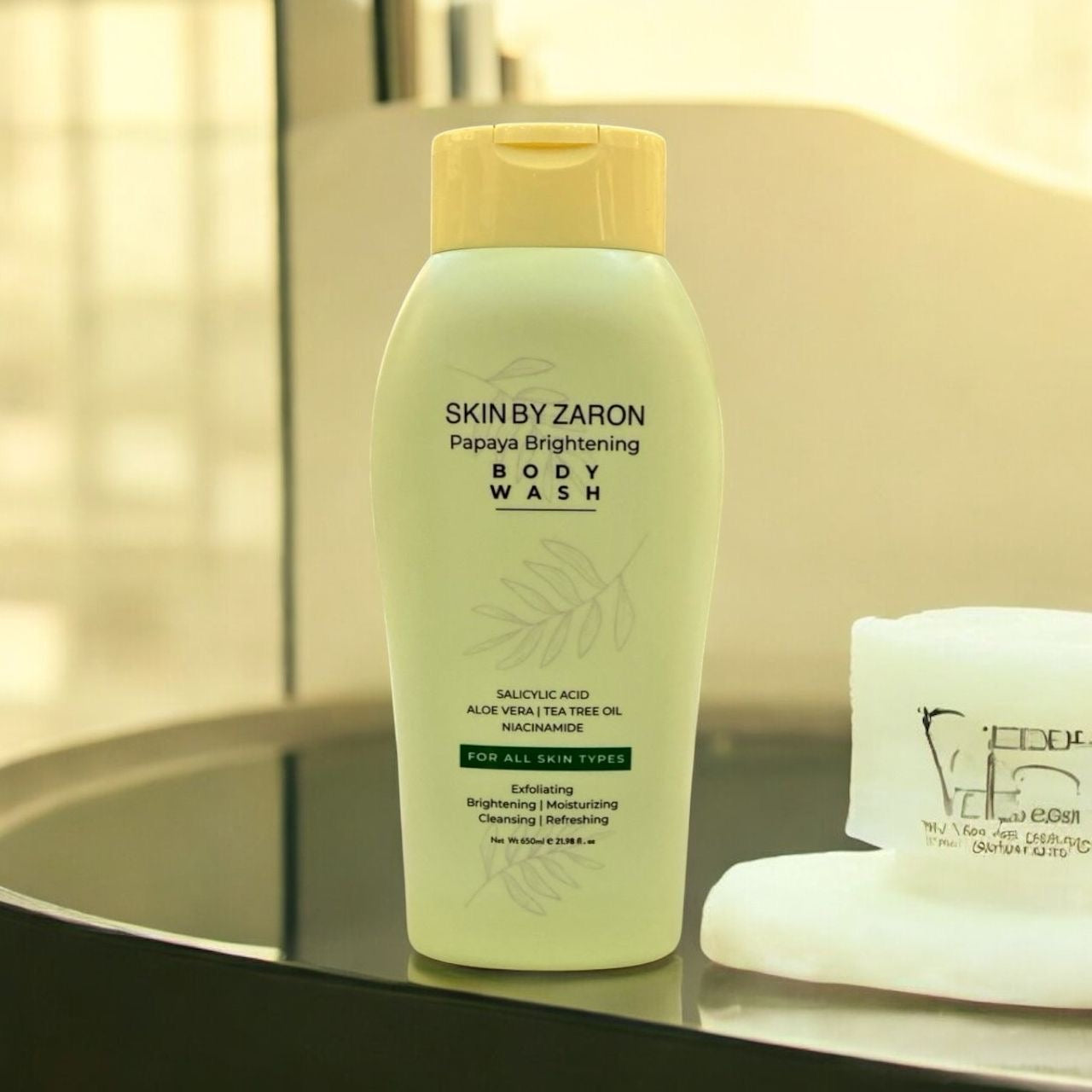 Skin By Zaron Papaya Brightening Body Wash