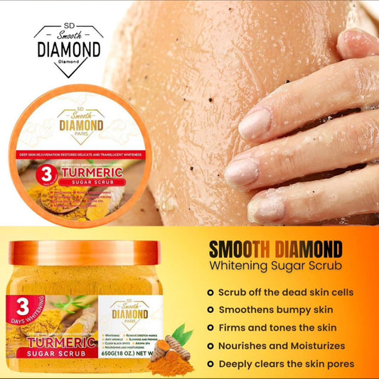 Smooth Diamond Turmeric Whitening Sugar Scrub