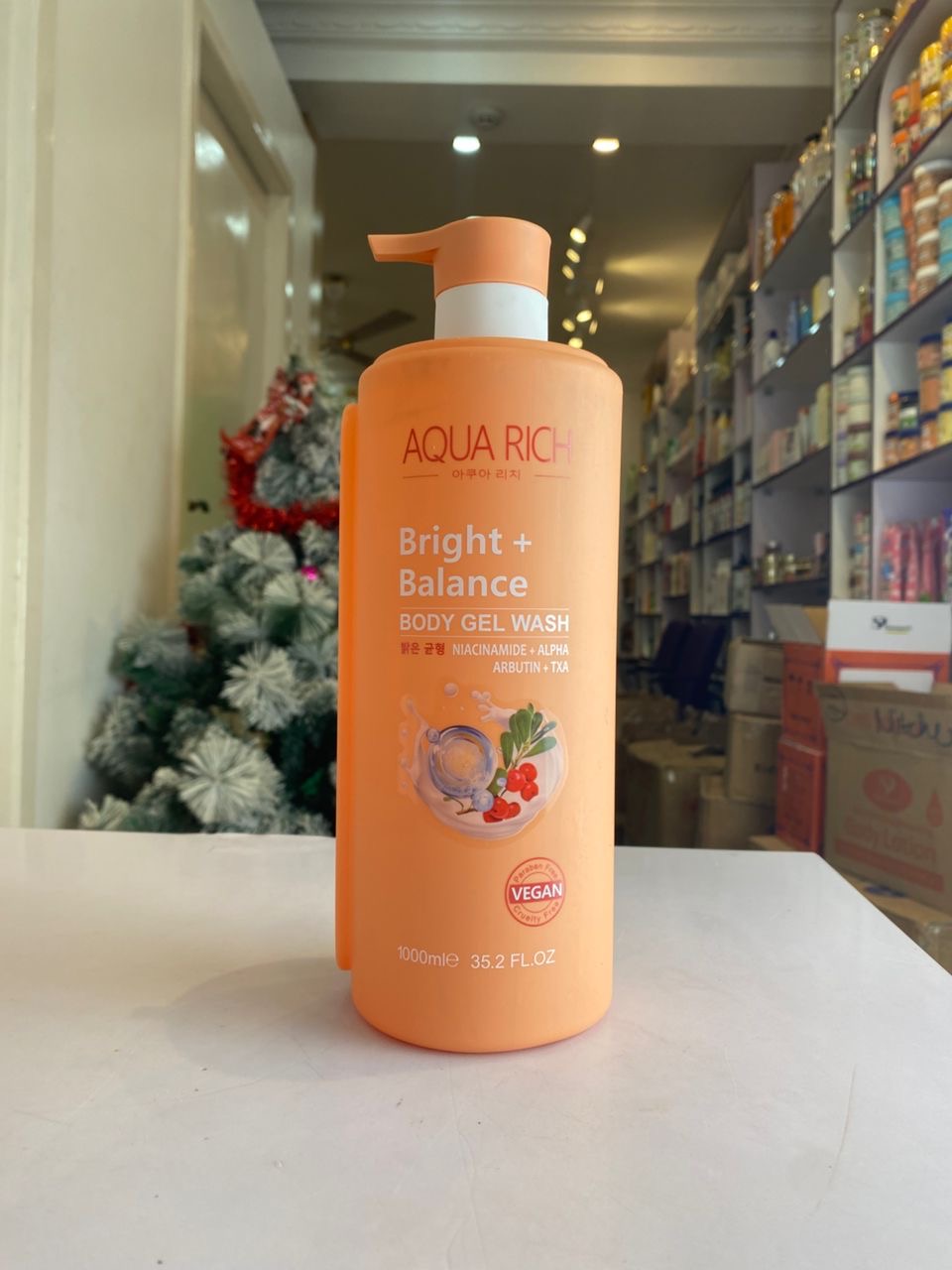 Aqua Rich Bright + Balance Body Gel Wash