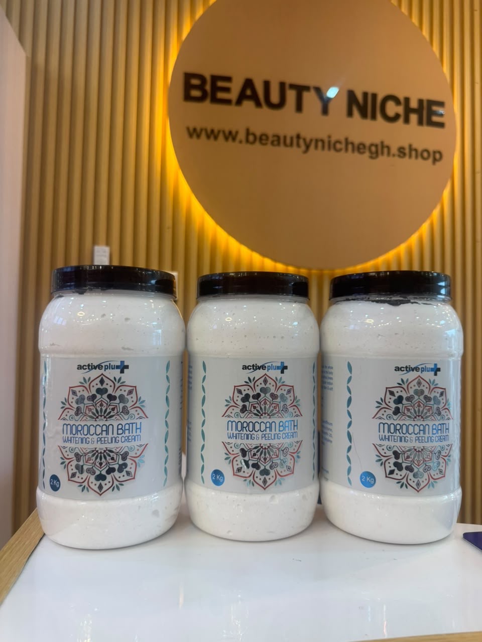 Active Plus Moroccan Bath Cream Scrub