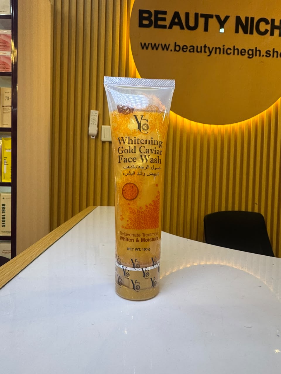 YC Whitening Gold Caviar Face Wash