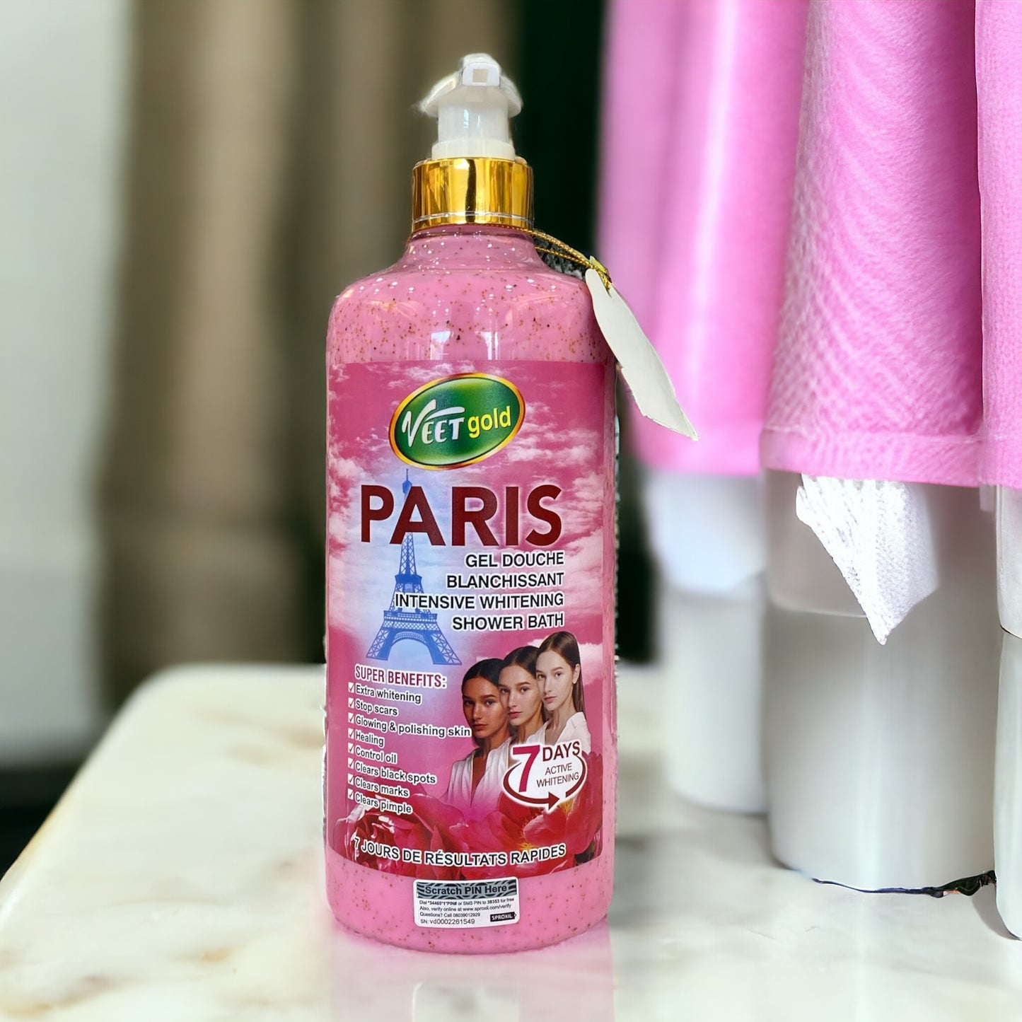 Veetgold Paris Shower Gel