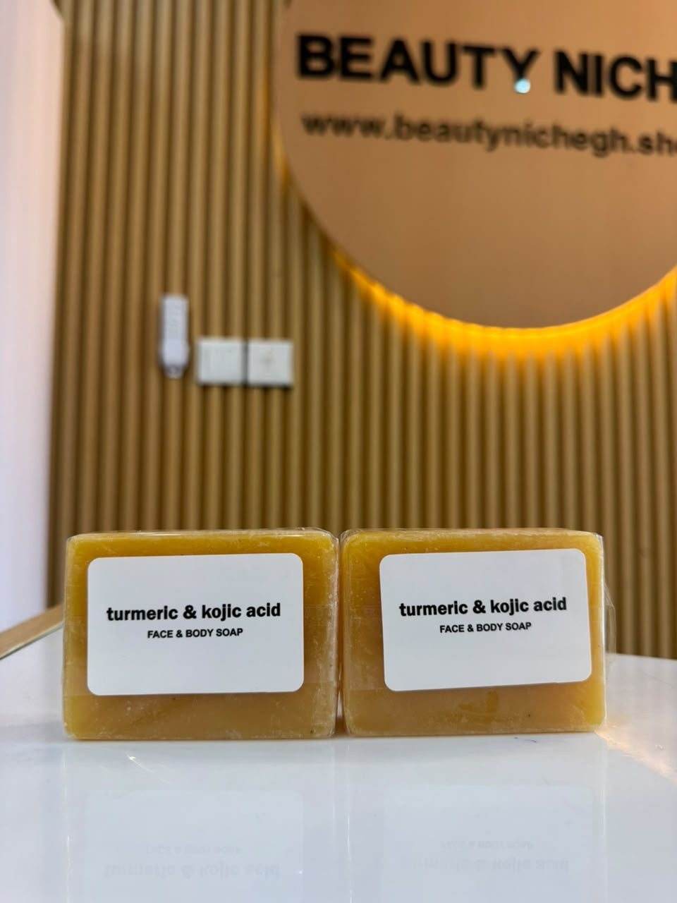 Turmeric and Kojic Acid Face and Body Soap