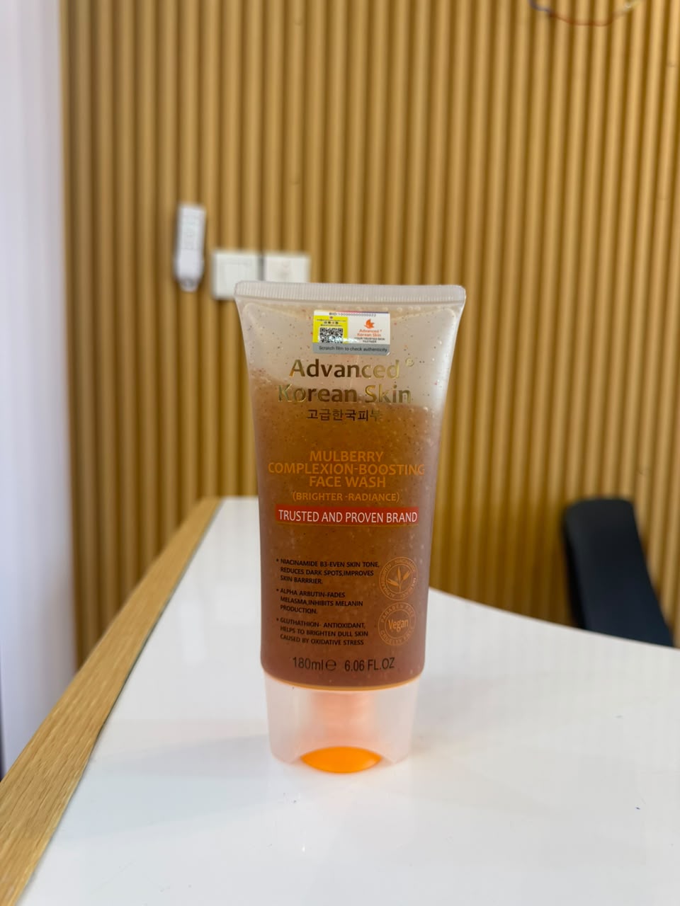 Advanced Korean skin  Mulberry complexion Boosting Face Wash