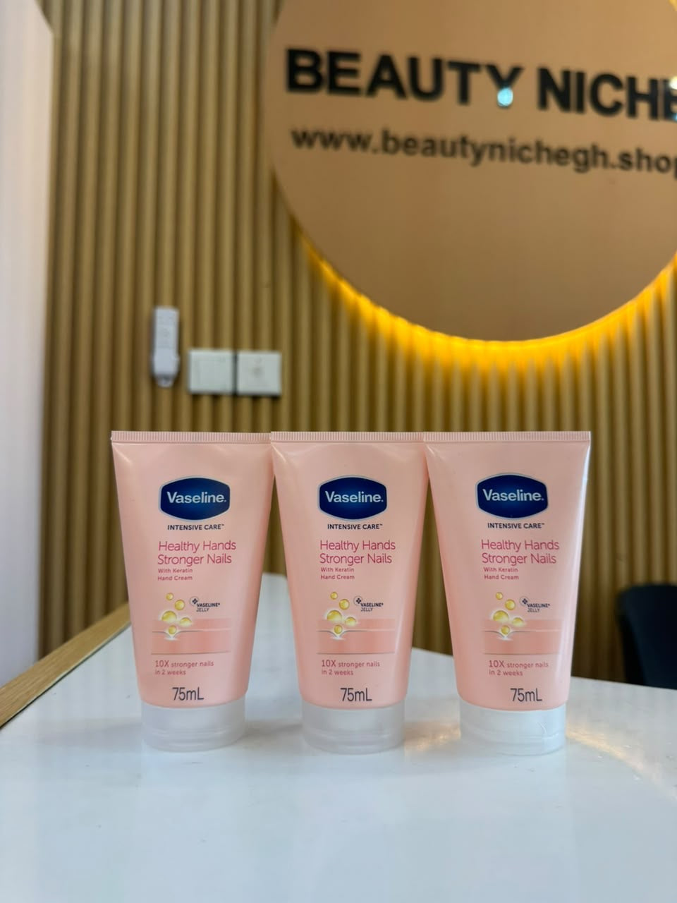 Vaseline Intensive Care Healthy Hands Stronger Nails Hand Cream