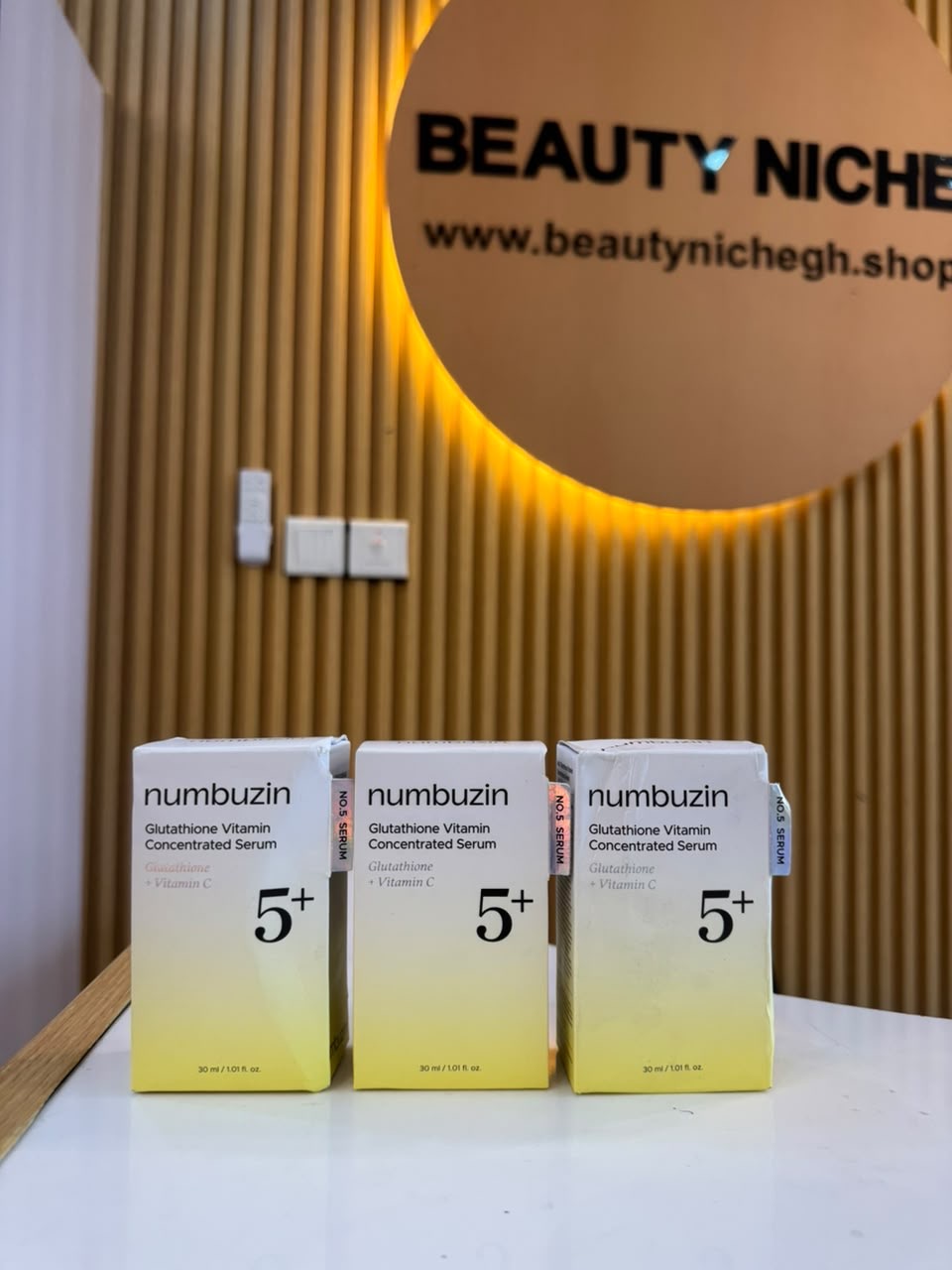 numbuzin No.5+ Glutathione Vitamin Concentrated Serum