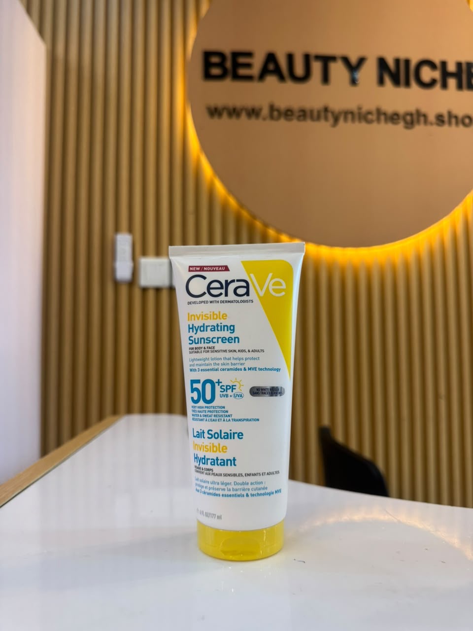 CeraVe Invisible Hydrating Sunscreen SPF 50+ – Face & Body