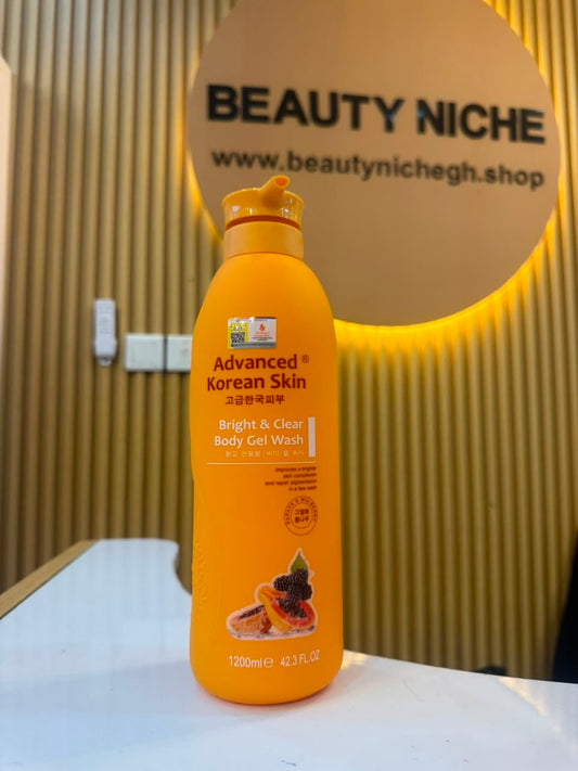 Advanced Korean Skin Bright & Clear Body Gel Wash