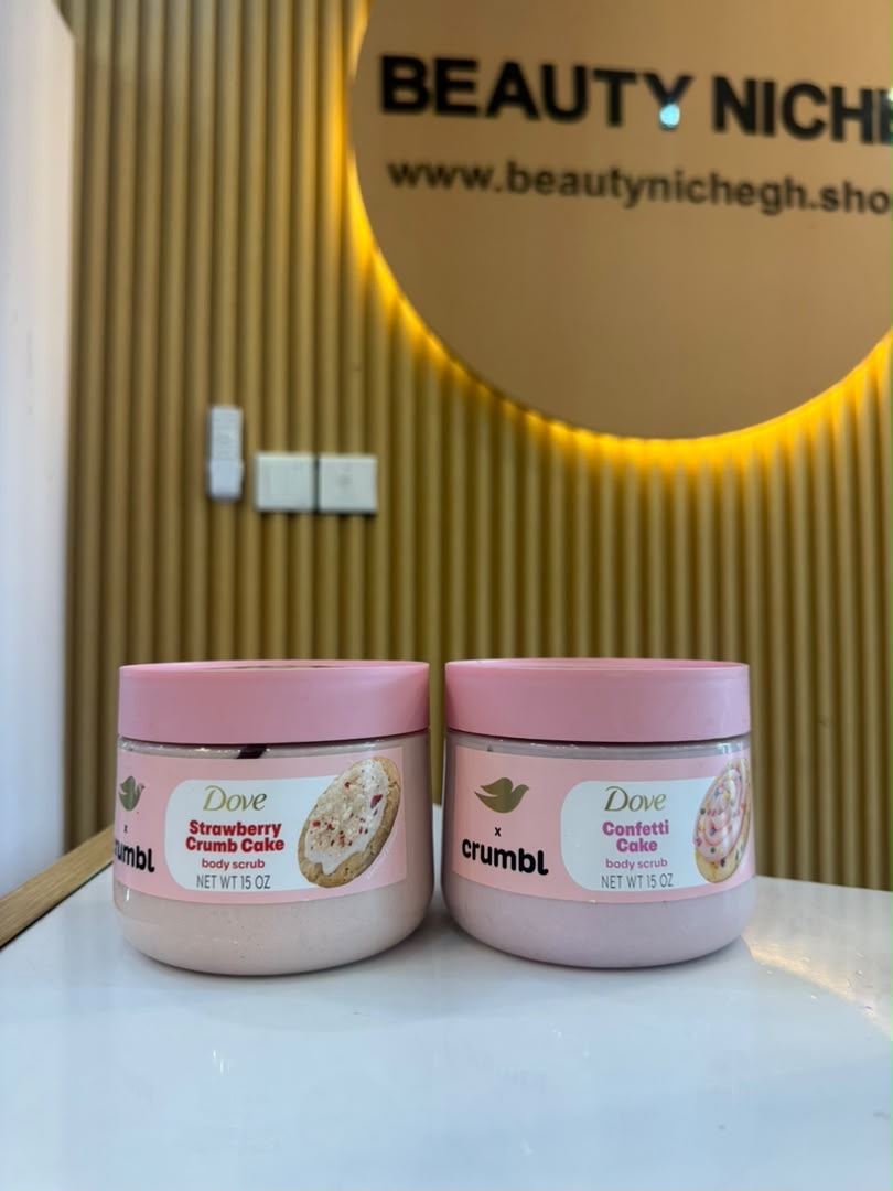 Dove x Crumbl Confetti Cake Body Scrub