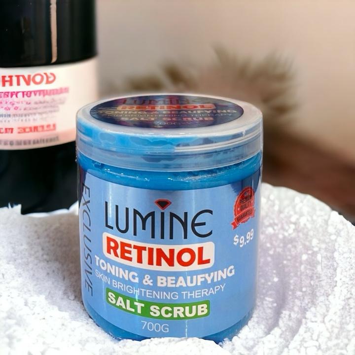 Lumine Retinol Salt Scrub