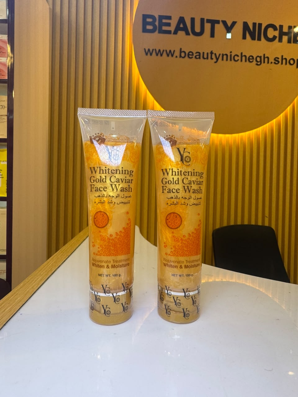 YC Whitening Gold Caviar Face Wash