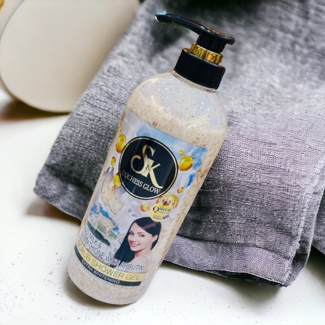 SK Duchess Glow Duo Milk with Glutathione and Arbutin Shower Gel