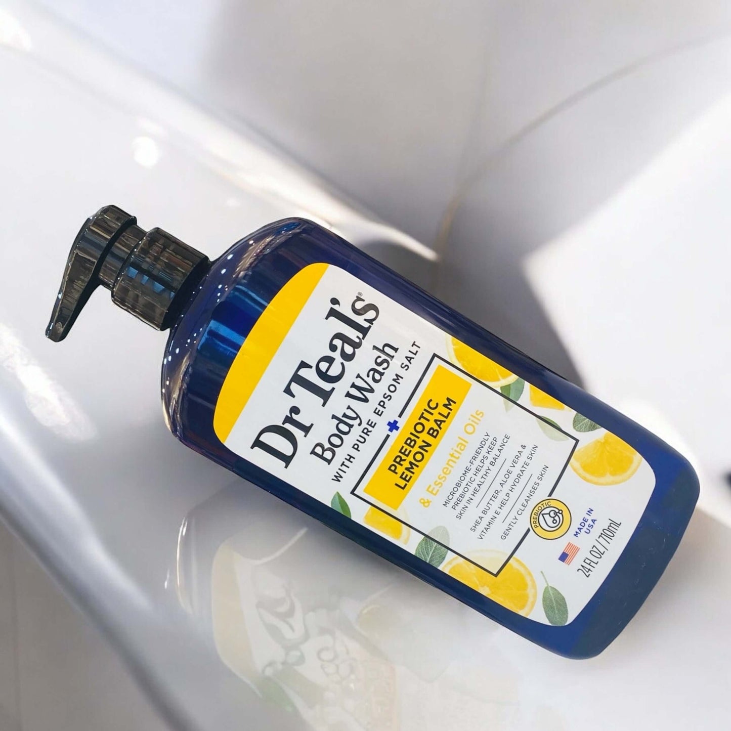 Dr Teal’s Prebiotic Lemon Balm Body Wash