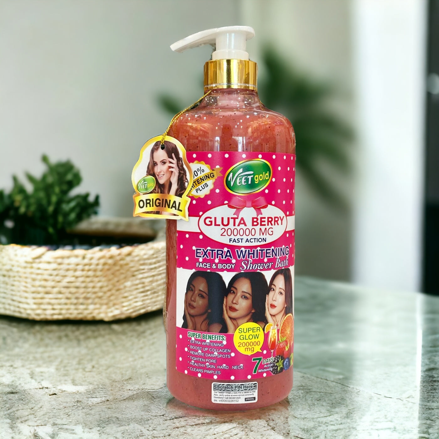 Veetgold Gluta Berry Shower Gel