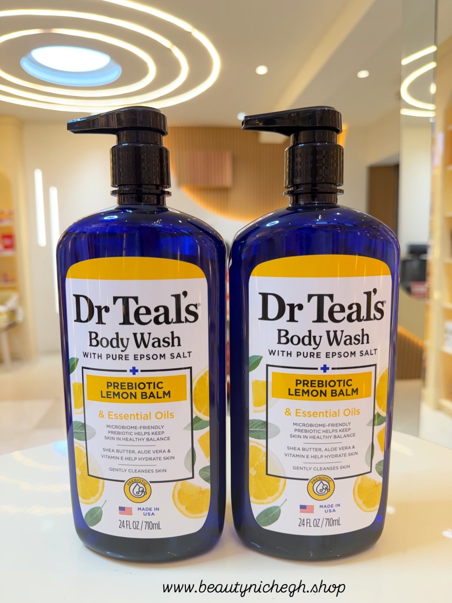 Dr Teal’s Prebiotic Lemon Balm Body Wash