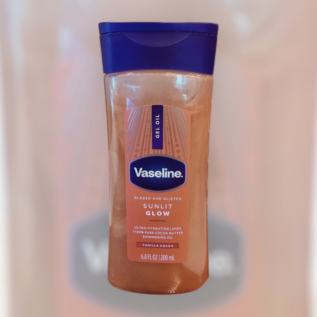 Vaseline Glazed & Glisten Sunlit Glow Gel Oil