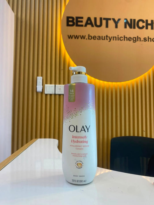 Olay Intensely Hydrating Body Wash – Hyaluronic Serum Complex