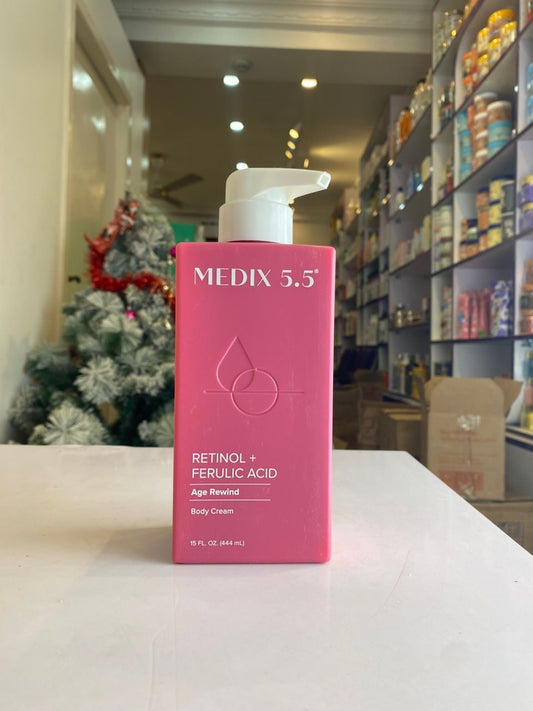 Medix 5.5 Retinol + Ferulic Acid Age Rewind Body Cream